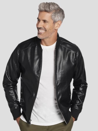 Men's wearhouse leather jackets store
