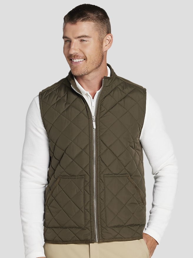 Big and tall casual vest top