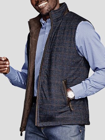 Johnston Murphy Plaid Outerwear Men s Wearhouse