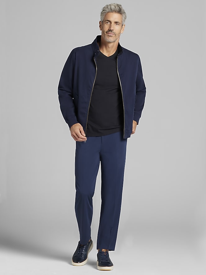 Joseph Abboud Cotton Blend Barracuda Jacket