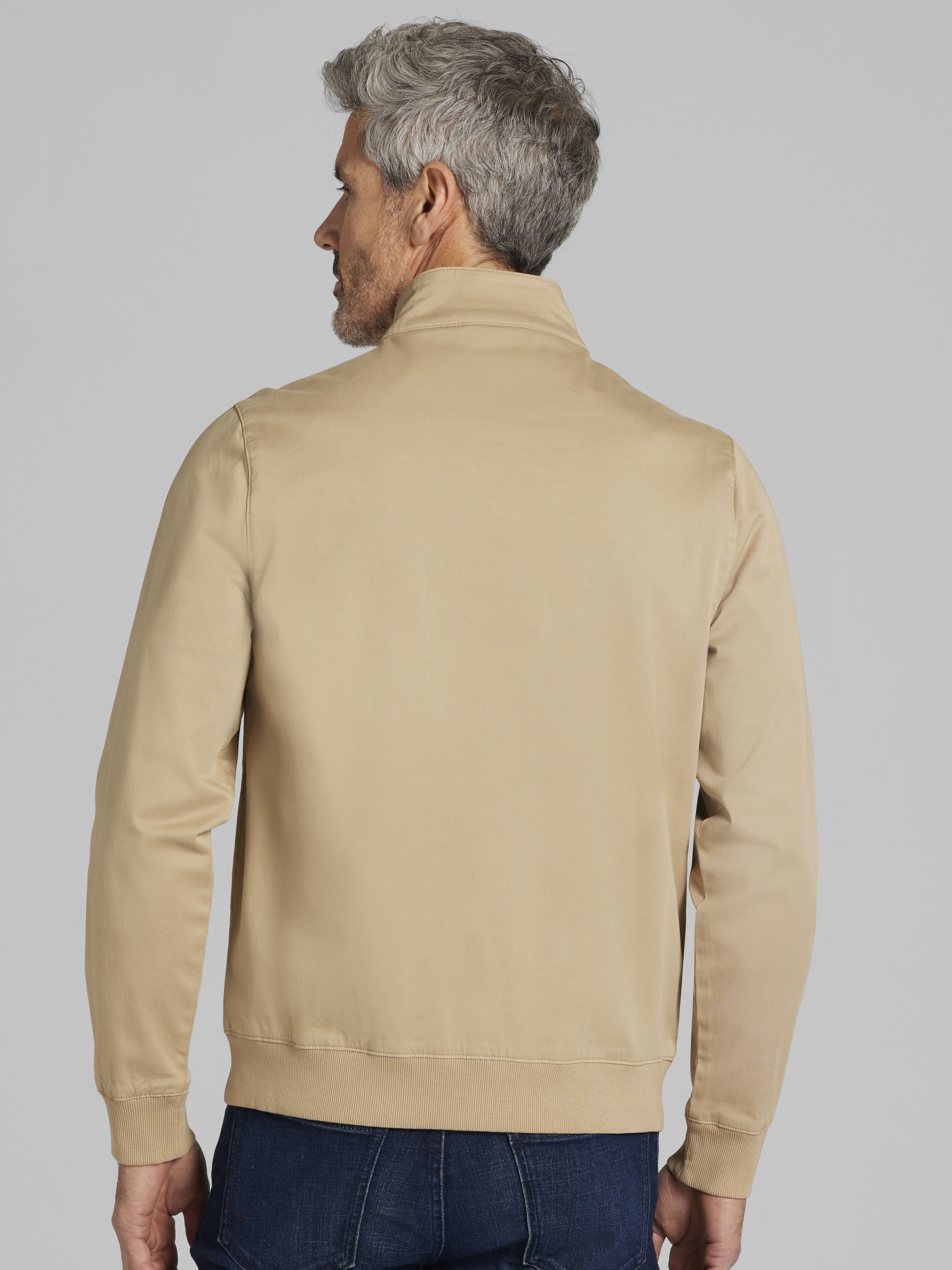 Cotton Blend Barracuda Jacket