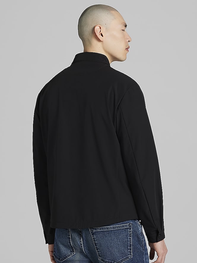 Awearness Kenneth Cole Stand Collar Windbreaker Jacket