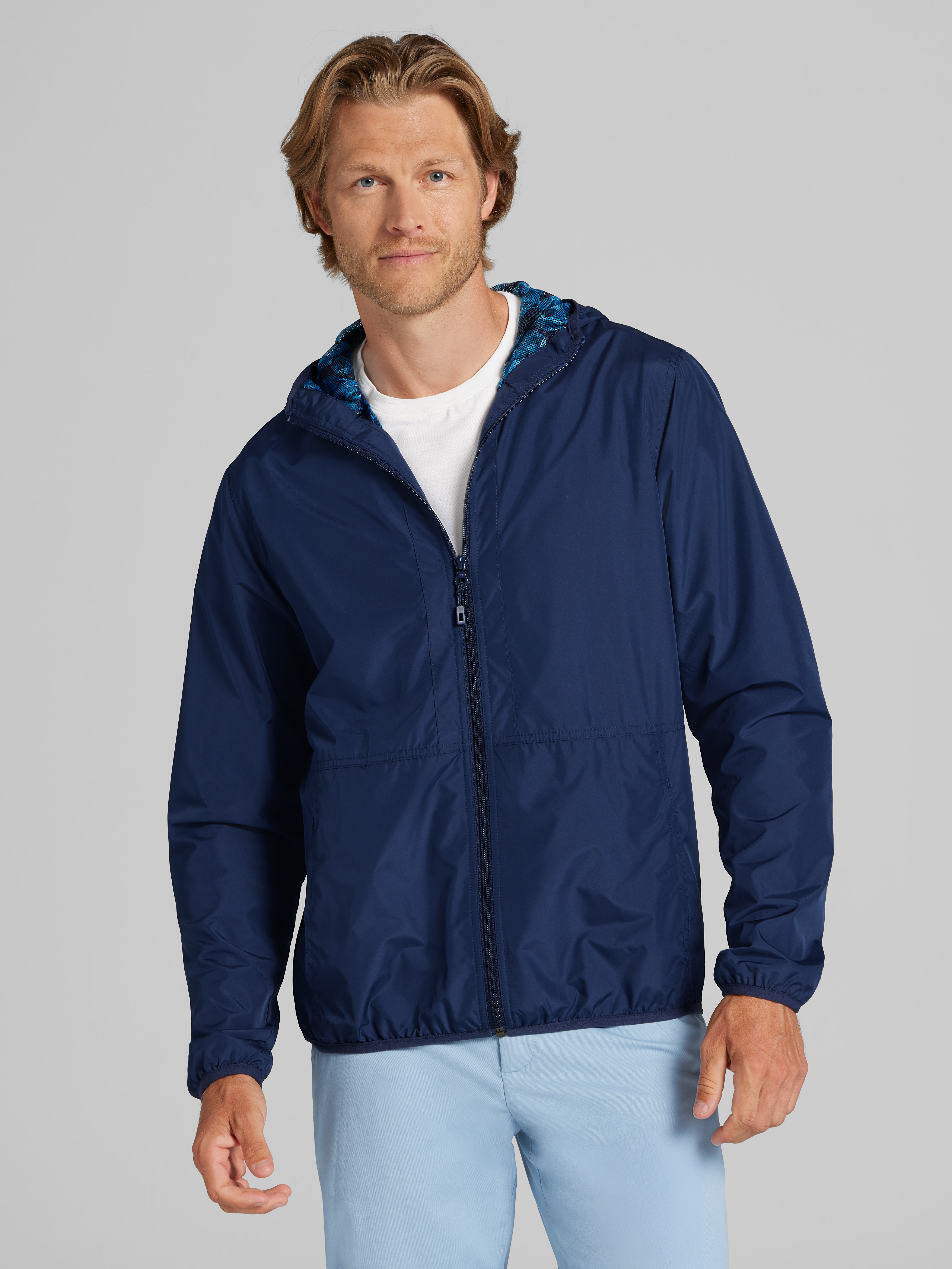 メンズウェア T042420006 COMBINATION HOODED JACKET M Josh Hooded Jacket | GUESS Factory