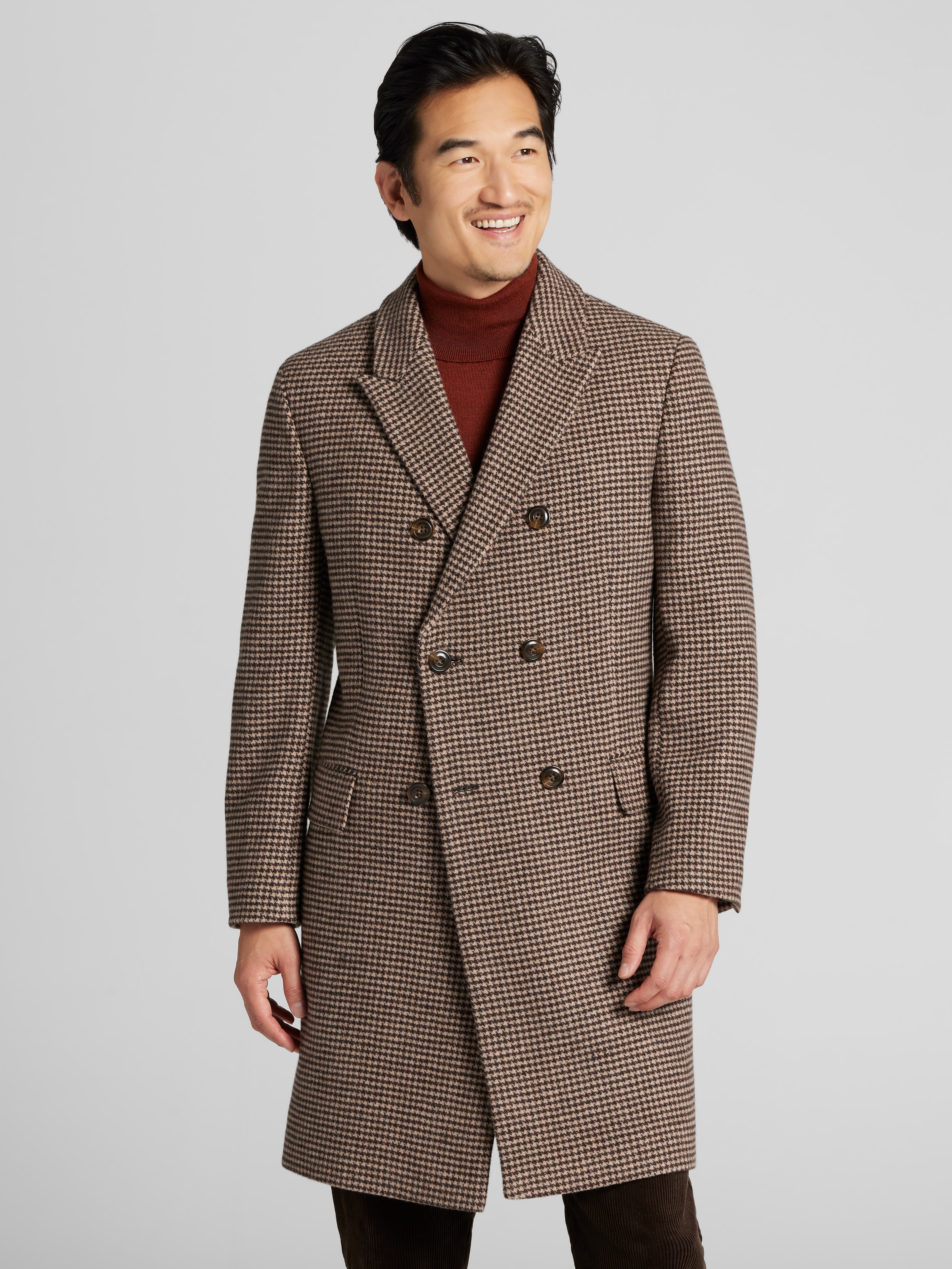 COAT 【tyページ】未使用級　WOOL DOUBLE BREASTED