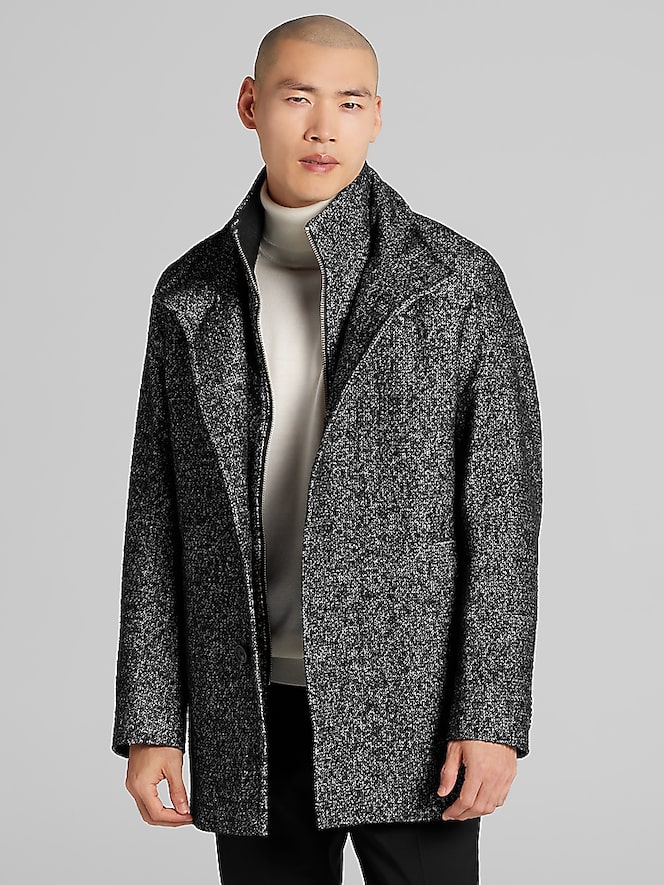 Awearness Kenneth Cole Modern Fit Car Coat