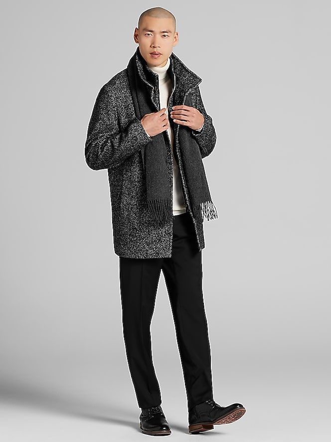 Awearness Kenneth Cole Modern Fit Car Coat