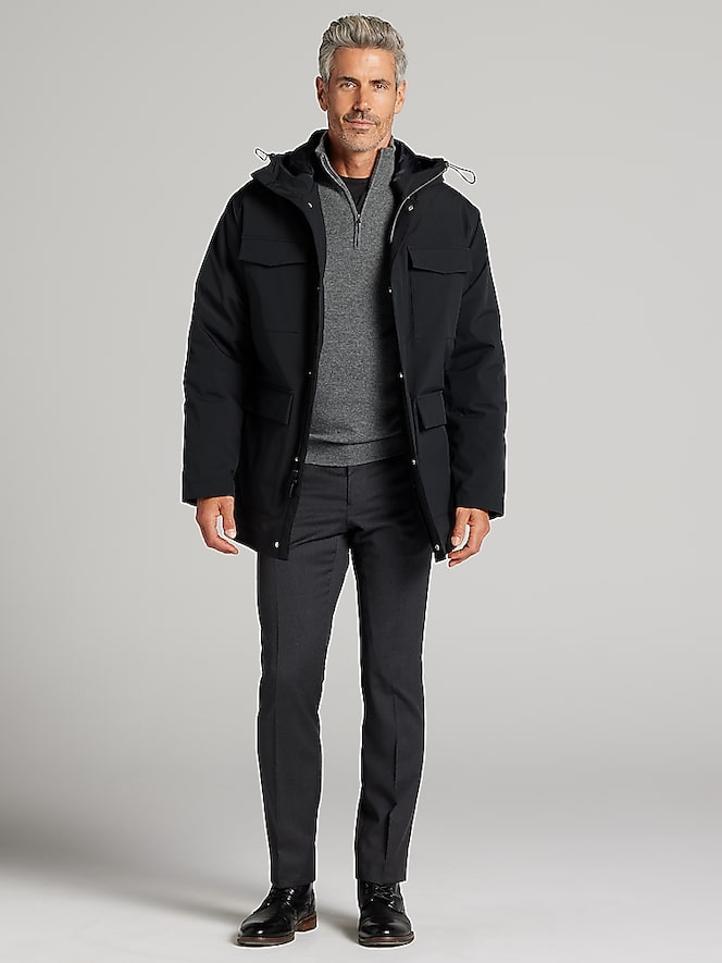 Awearness Kenneth Cole Modern Fit City Parka
