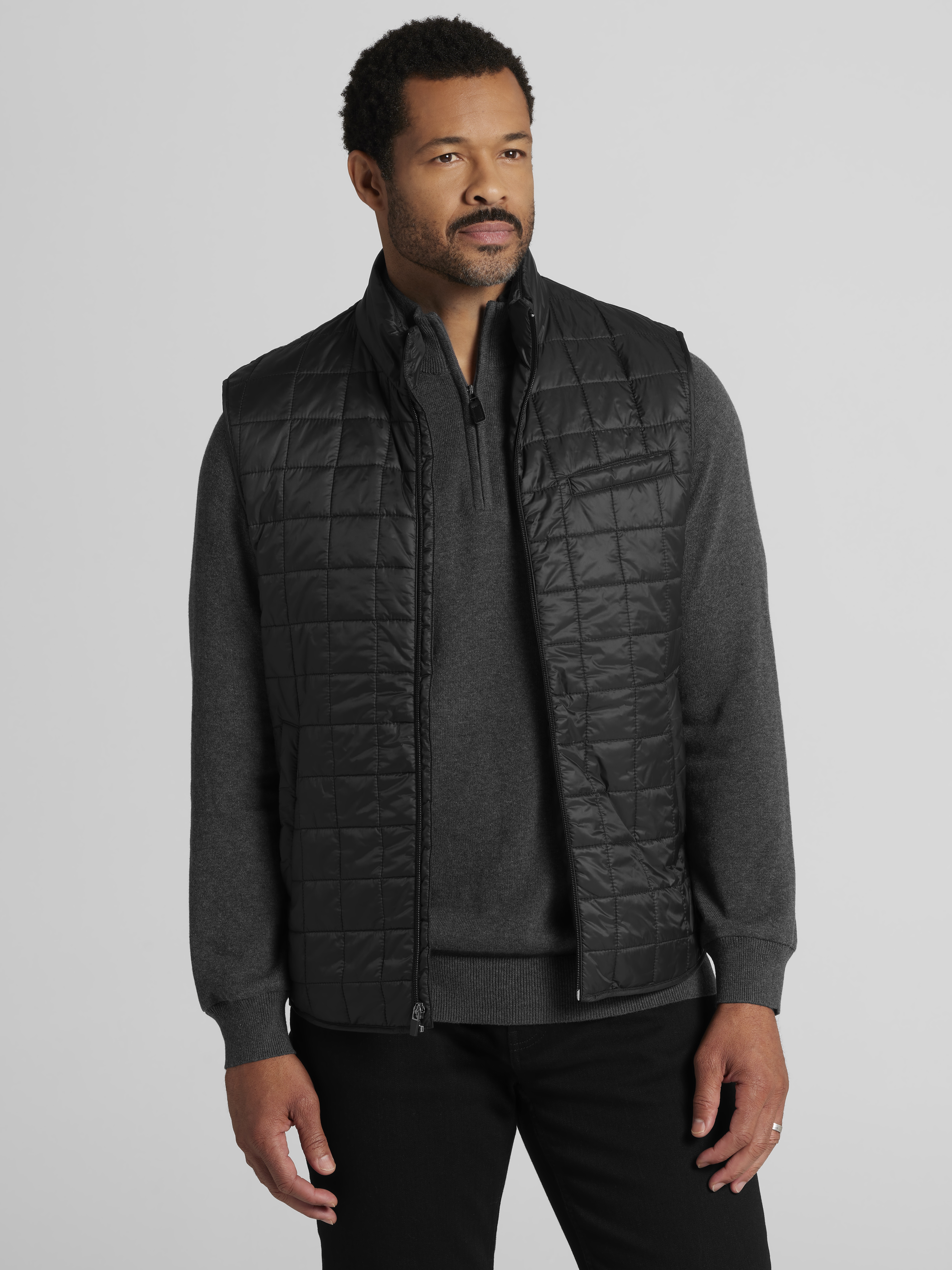 sachin and babi light blue dress GQ Endorses: The Quilted Field Vest