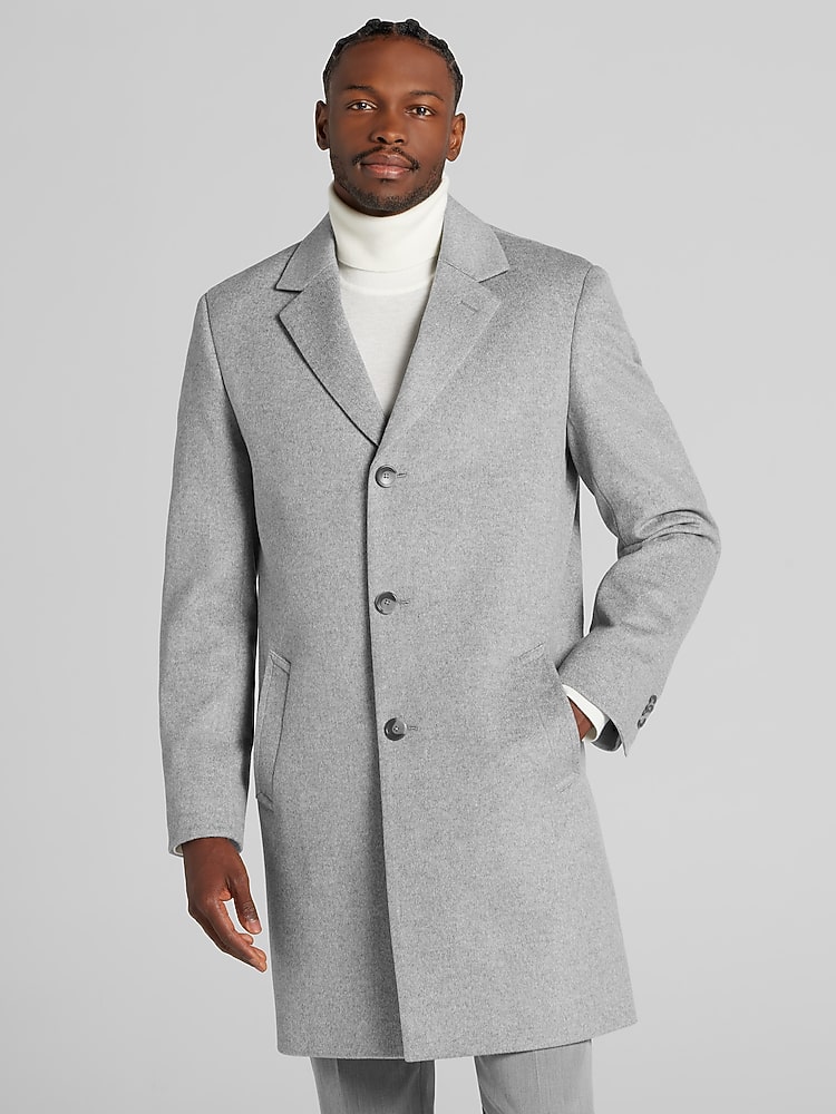 Joseph Abboud Wool Blend Overcoat | Topcoats | Men's Wearhouse