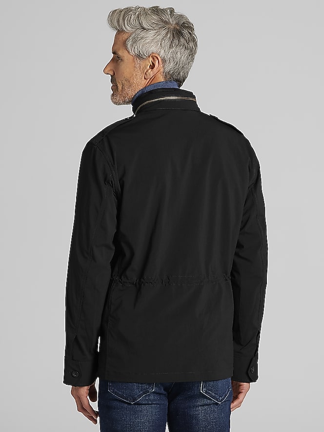 Joseph Abboud Modern Fit Crinkle Field Jacket