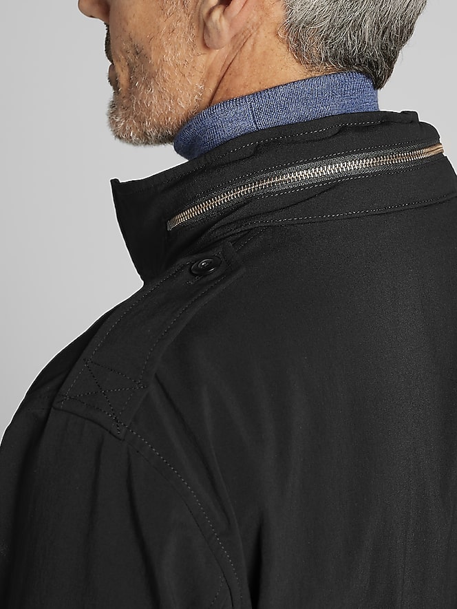 Joseph Abboud Modern Fit Crinkle Field Jacket