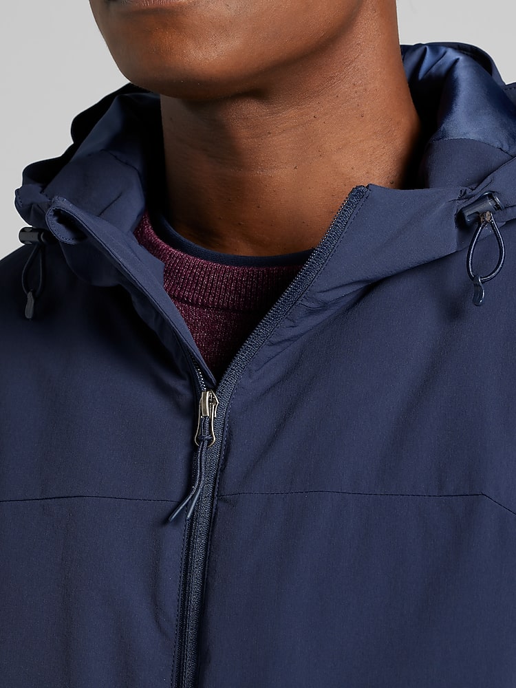 Awearness Kenneth Cole Hooded Performance Stretch Jacket, Navy