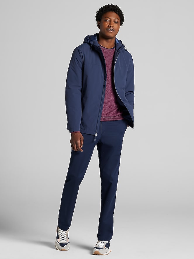 Awearness Kenneth Cole Modern Fit Hooded Performance Jacket