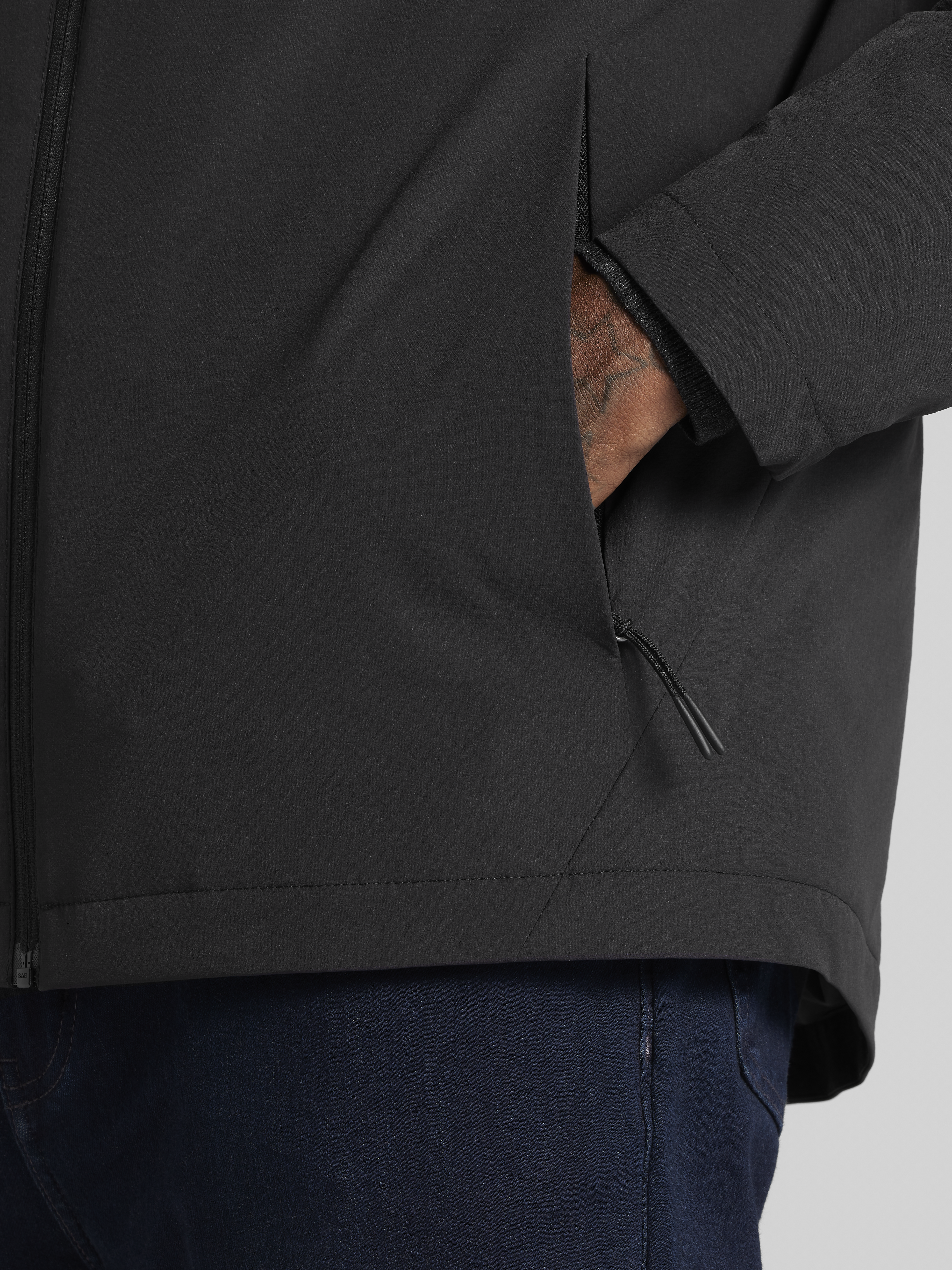 Hooded Performance Stretch Jacket
