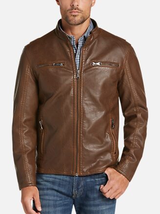 Pronto Uomo Modern Fit Moto Jacket | All Sale| Men's Wearhouse
