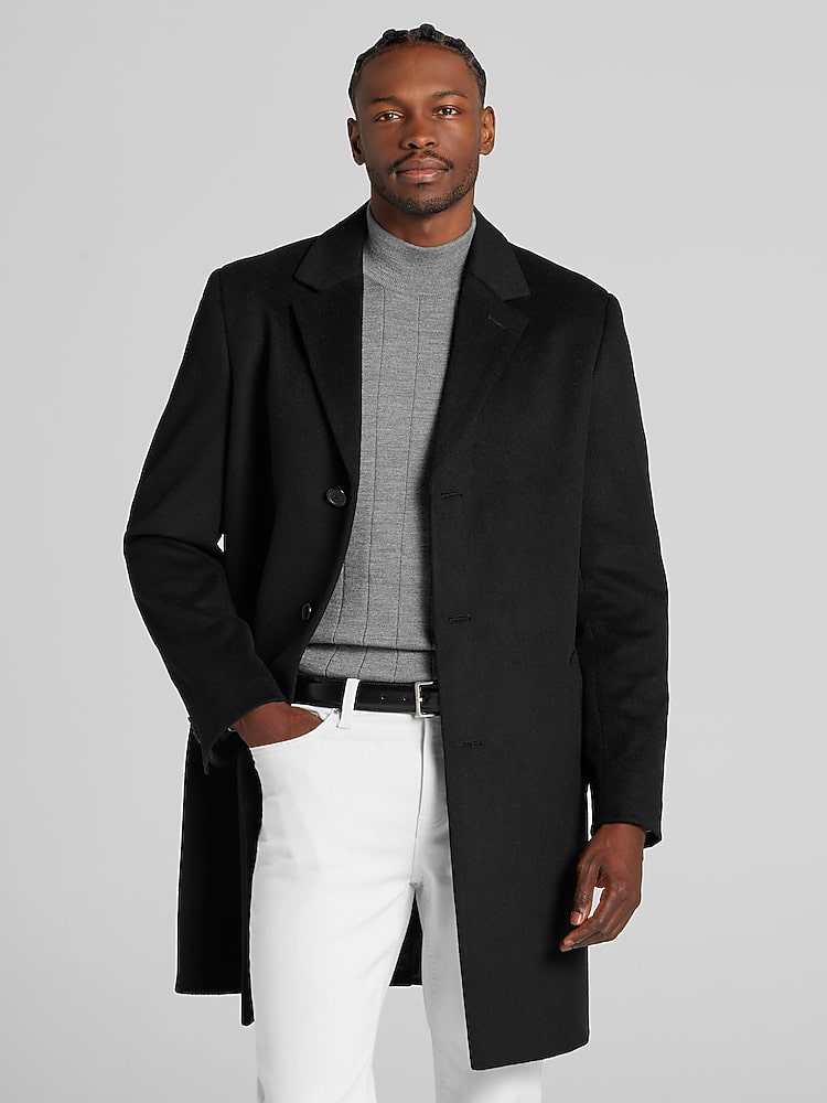 Joseph Abboud Signature Wool Blend Overcoat | Topcoats | Men's