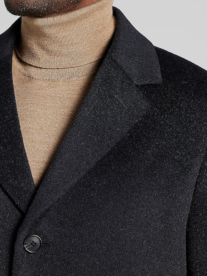 Joseph Abboud Signature Wool Blend Overcoat