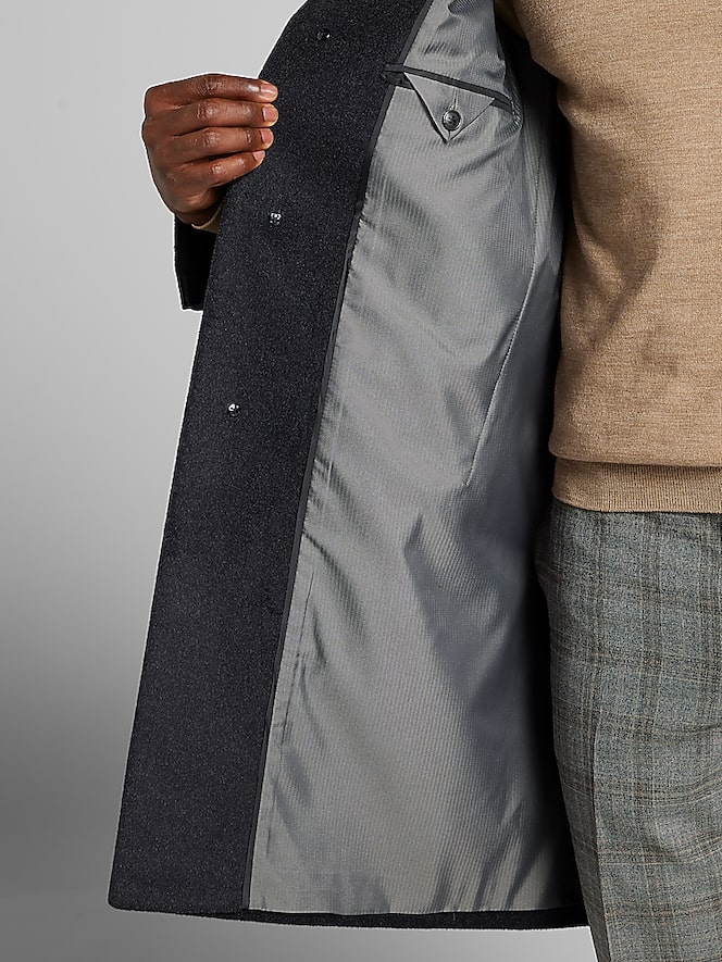 Joseph Abboud Signature Wool Blend Overcoat