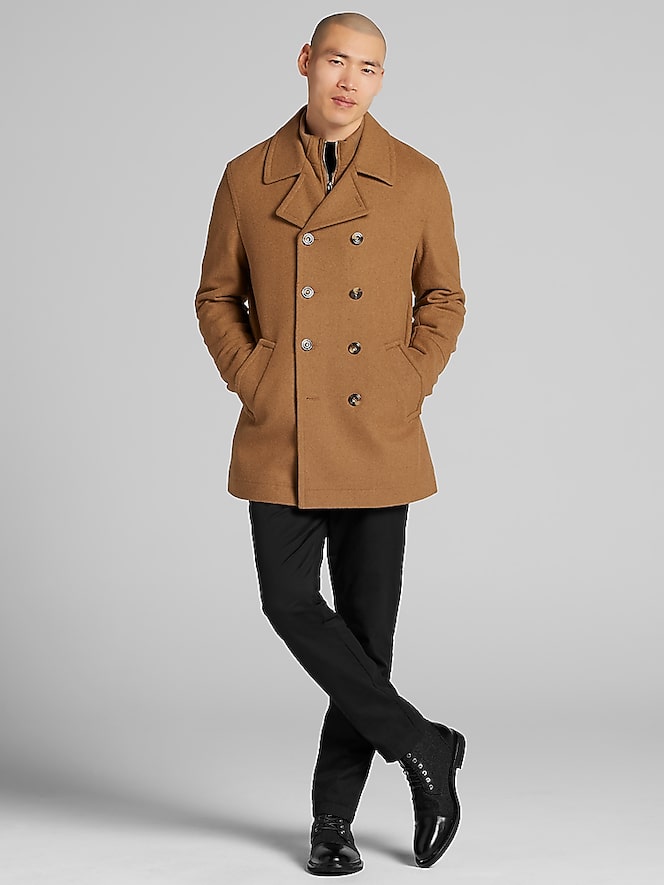 Joseph Abboud Modern Fit Peacoat