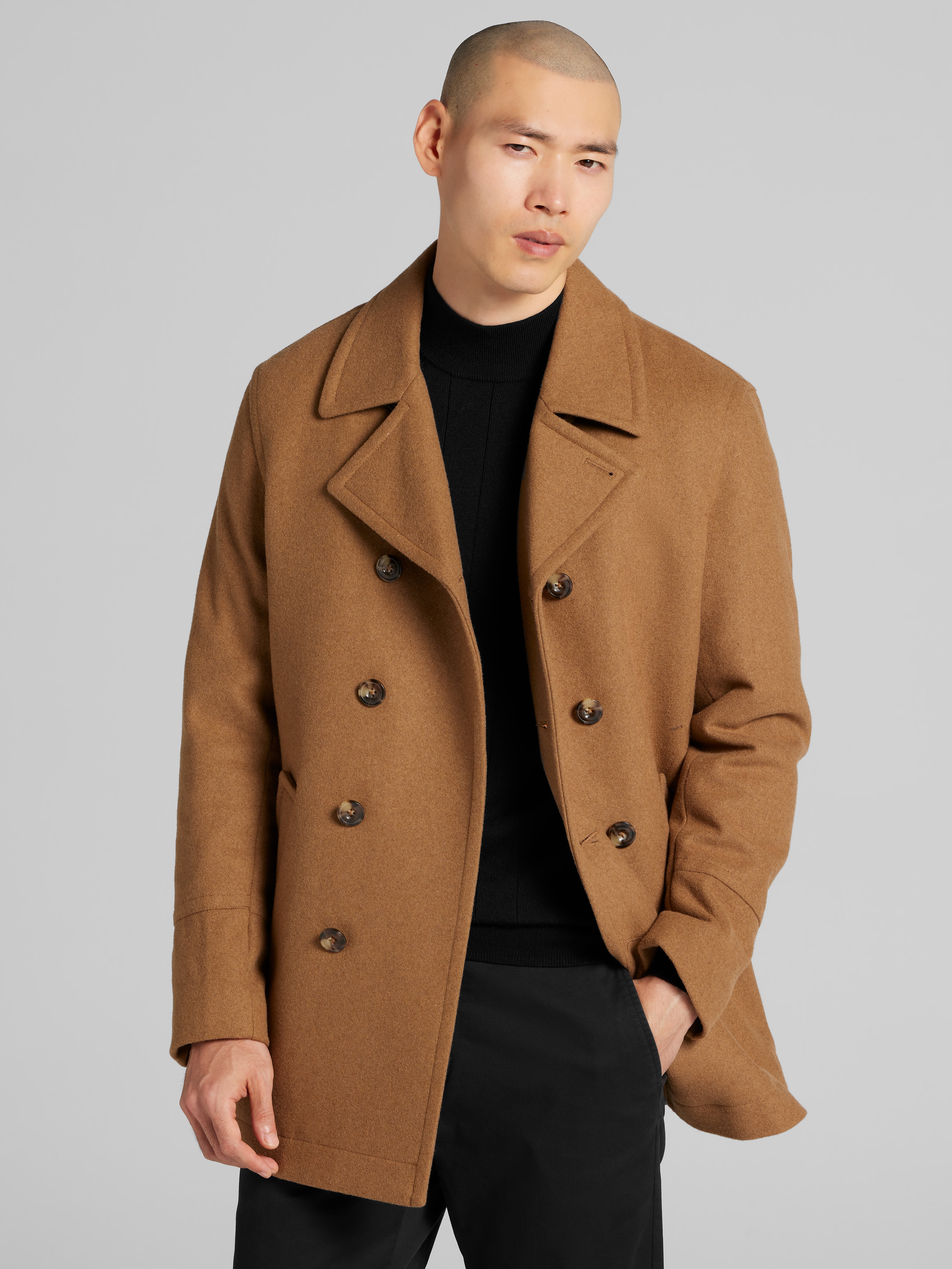 Modern Fit Peacoat
