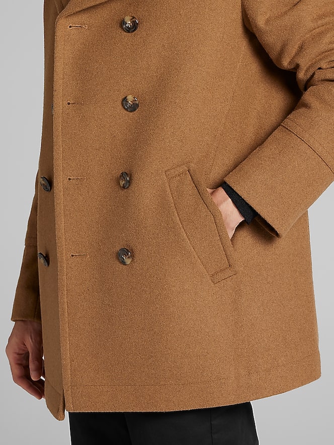 Joseph Abboud Modern Fit Peacoat