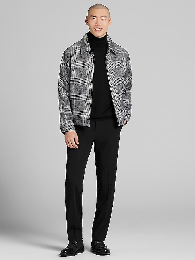 Joseph Abboud Glen Plaid Ike Jacket