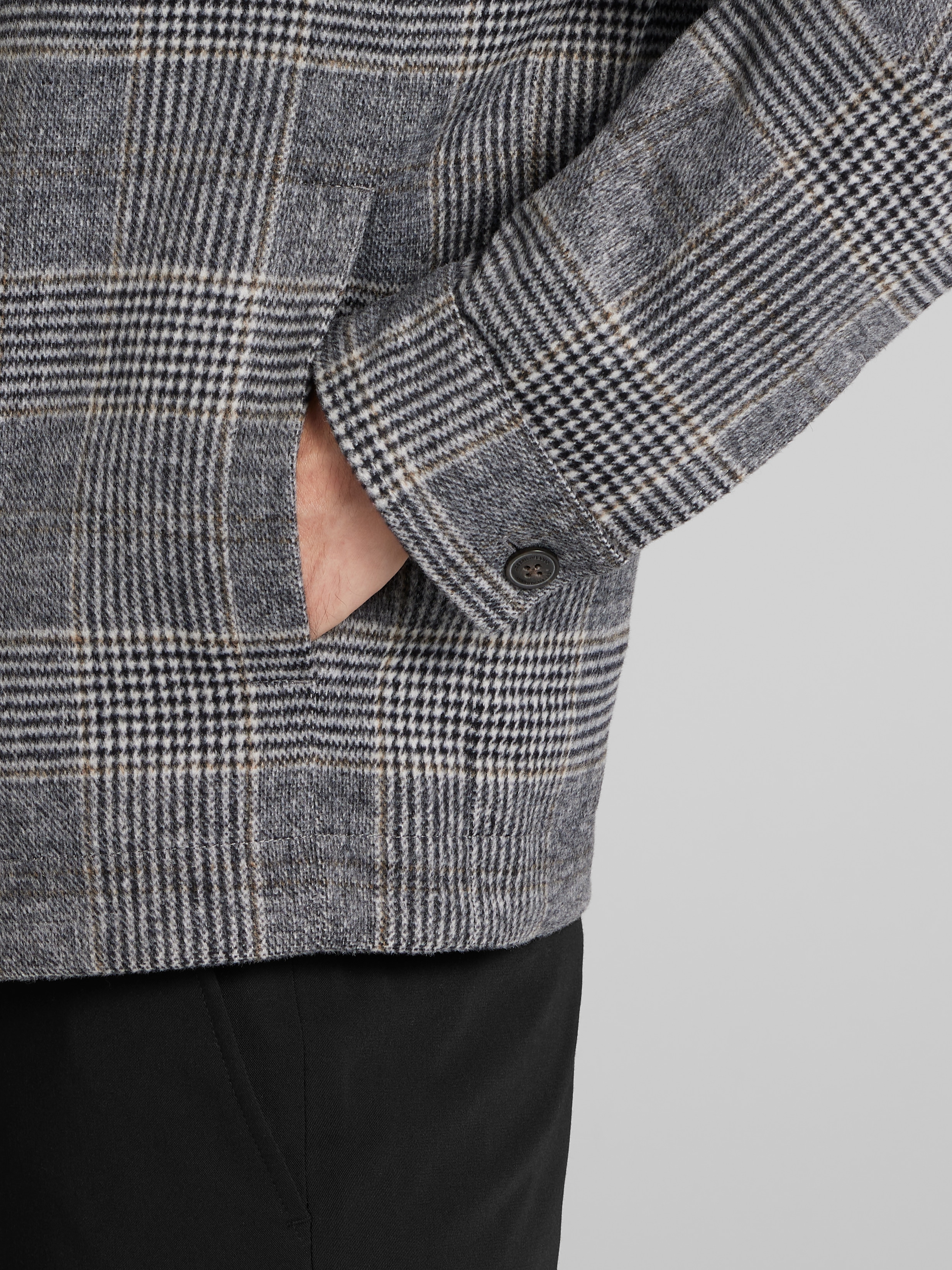 Glen Plaid Ike Jacket