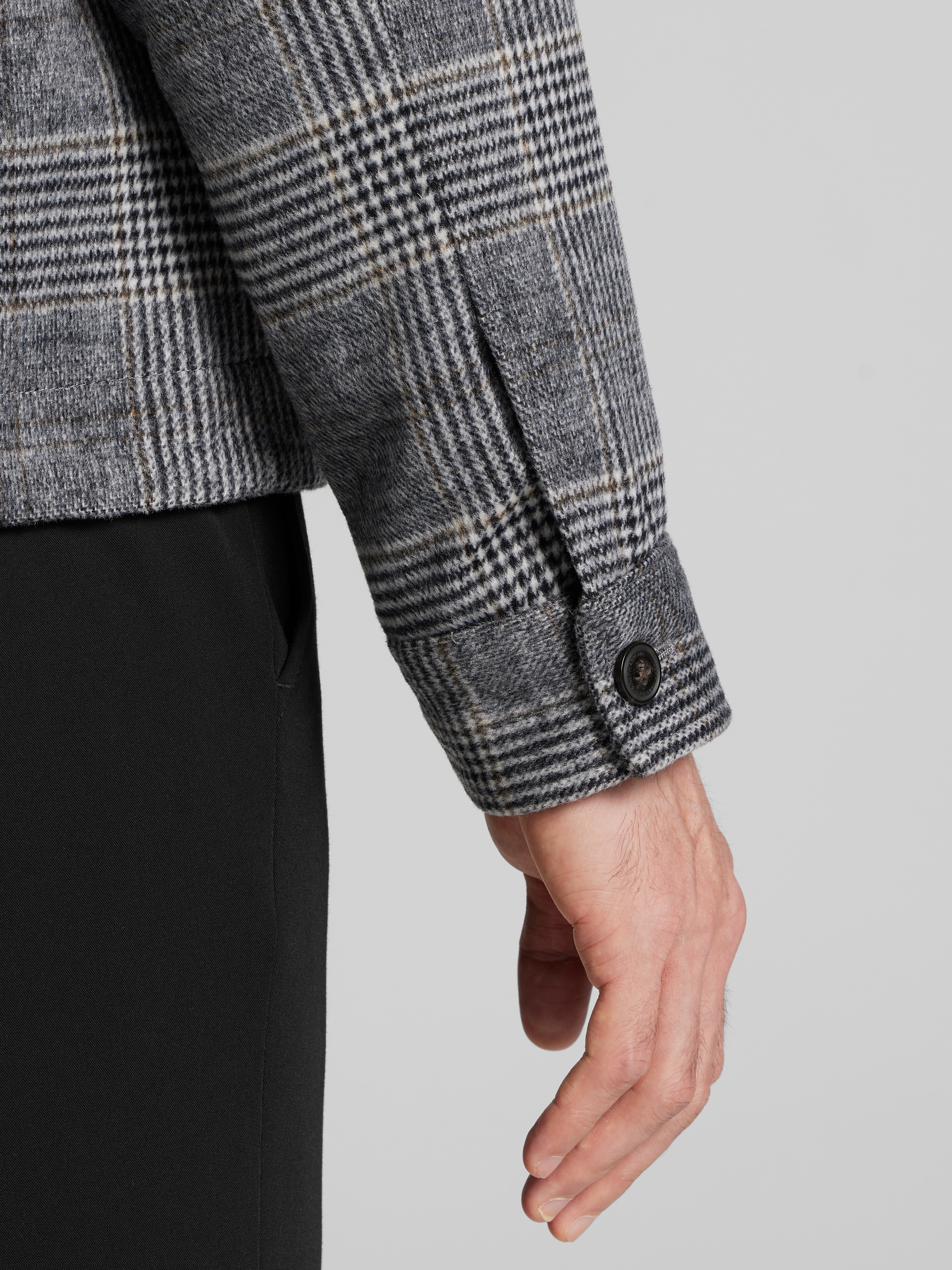 Glen Plaid Ike Jacket
