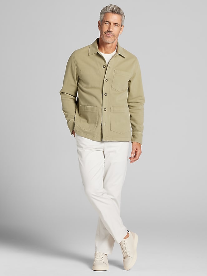 Joseph Abboud Joseph Abboud Comfort Stretch Twill Chore Jacket