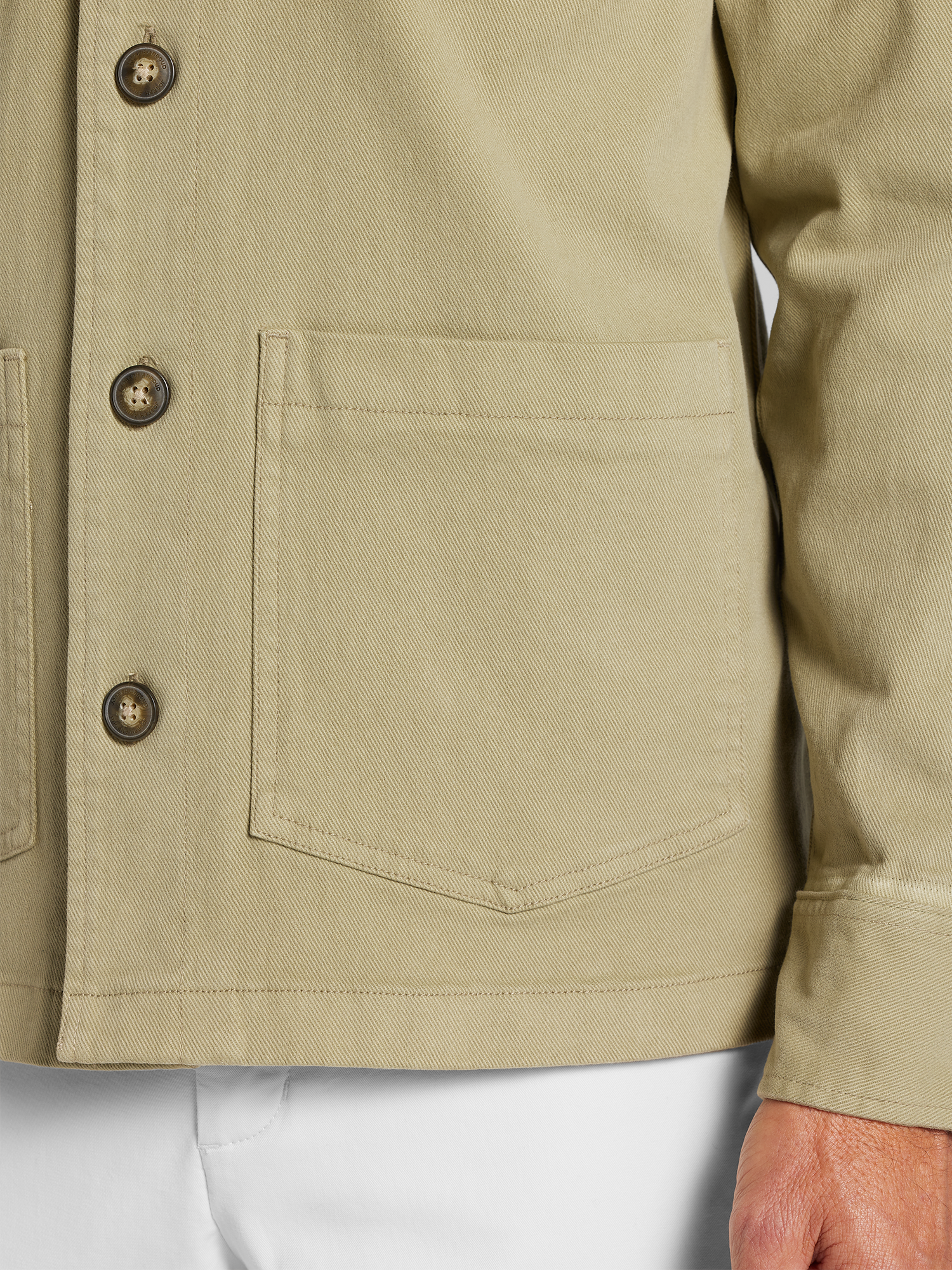 Comfort Stretch Twill Chore Jacket