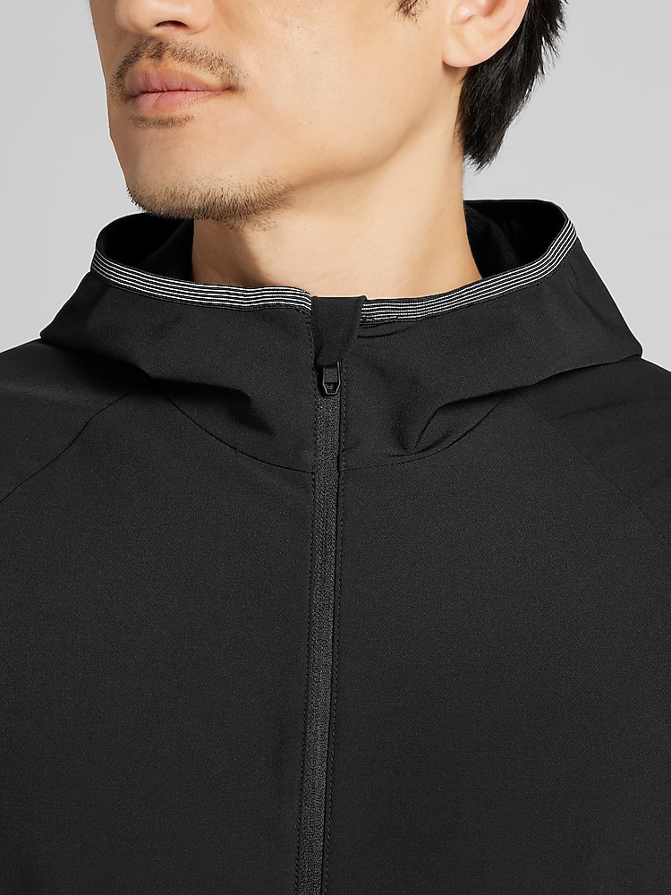 Awearness Kenneth Cole Performance Hooded Jacket, Black | Active