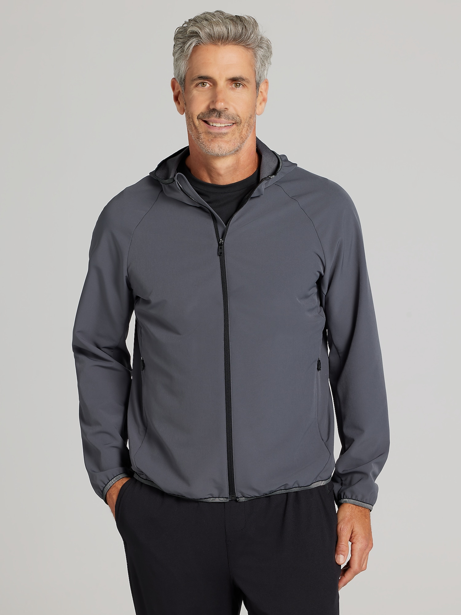 Awearness Kenneth Performance Hooded Jacket (Charcoal)