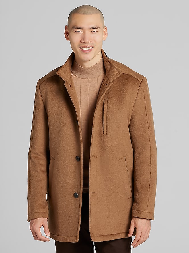 Johnston &Amp; Murphy Modern Fit Upton Car Coat