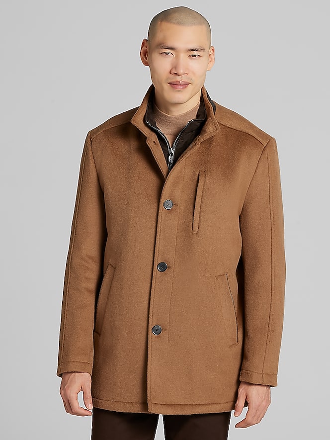 Johnston &Amp; Murphy Modern Fit Upton Car Coat