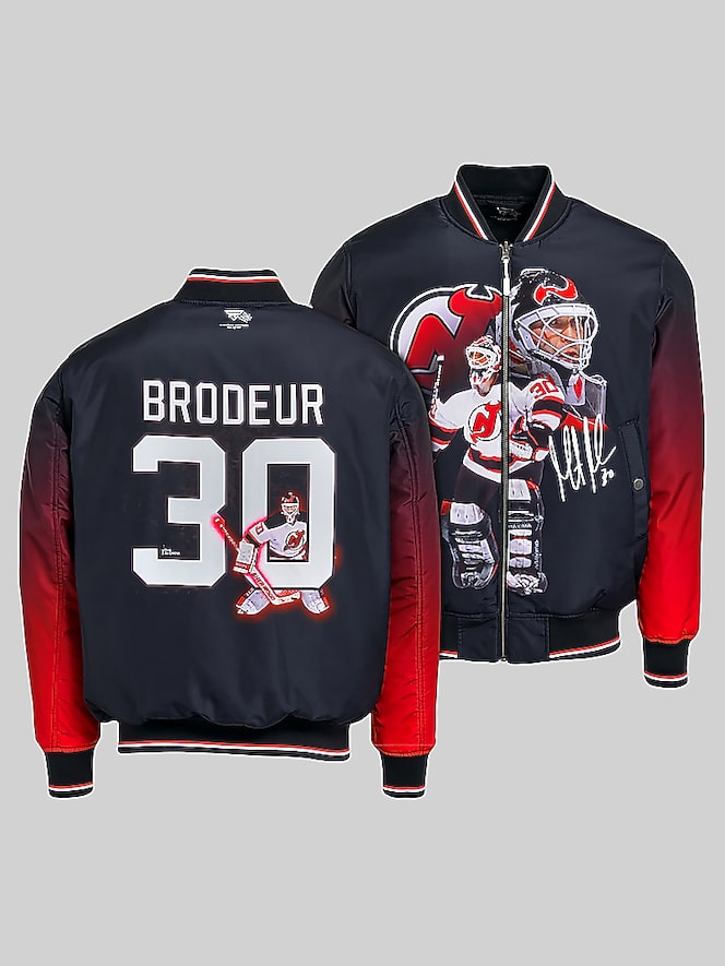Fe Apparel Legends of the Game Classic Fit Reversible Padded Bomber Jacket