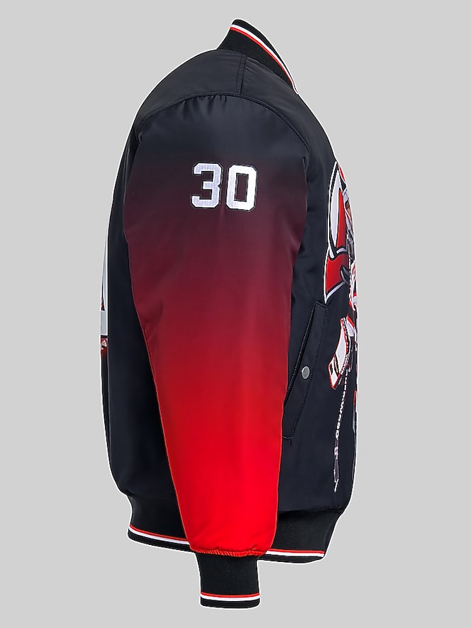 Fe Apparel Legends of the Game Classic Fit Reversible Padded Bomber Jacket