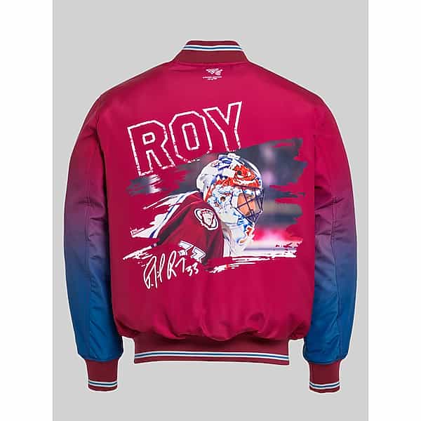 Fe Apparel Men's Legends of the Game NHL® Reversible Padded Bomber Jacket Patrick Roy