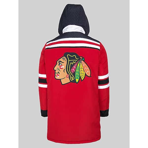 Fe Apparel Big & Tall Men's NHL® Reversible Parka Chicago Blackhawks - Size: XXL