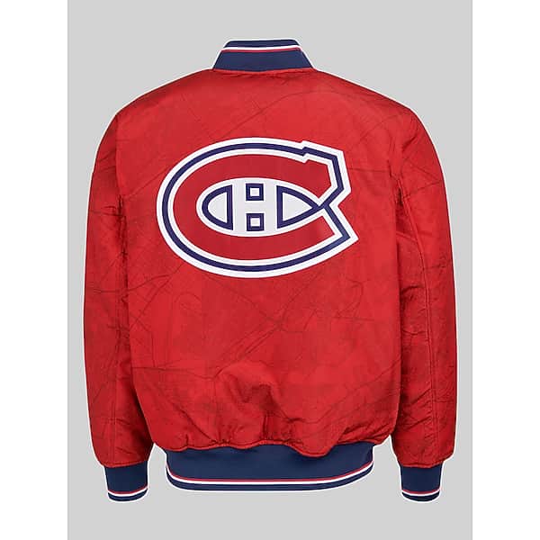 Fe Apparel Men's NHL® Reversible Bomber Jacket Montreal Canadiens - Size: XL