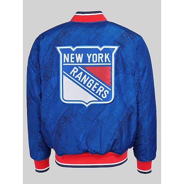 Fe Apparel Men's NHL® Reversible Bomber Jacket New York Rangers - Size: Small