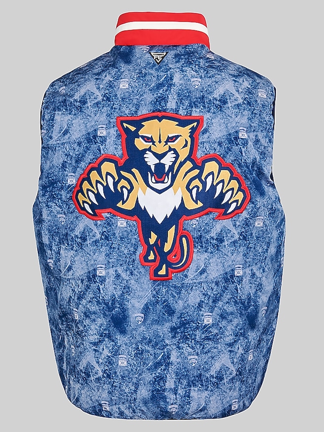 Fe Apparel Men's NHL® Reversible Vest , Florida Panthers / Blue