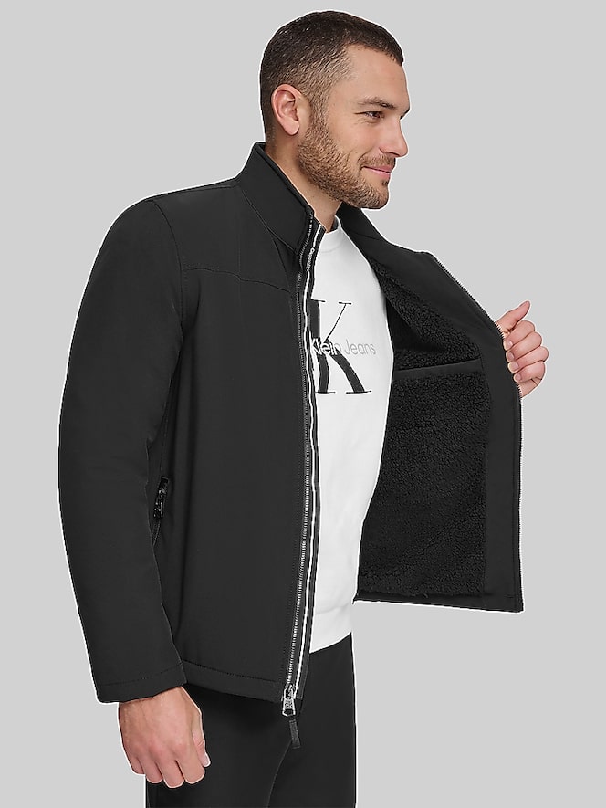 Calvin Klein Sherpa Lined Soft Shell Jacket