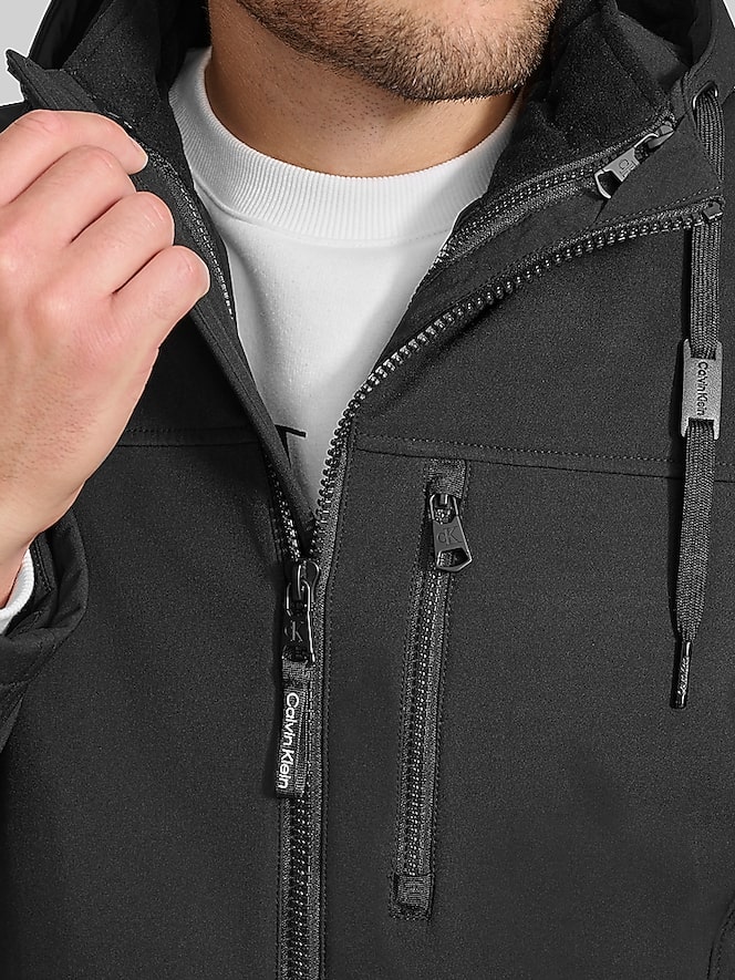 Calvin Klein Classic Fit Soft Shell 3-in-1 Systems Jacket