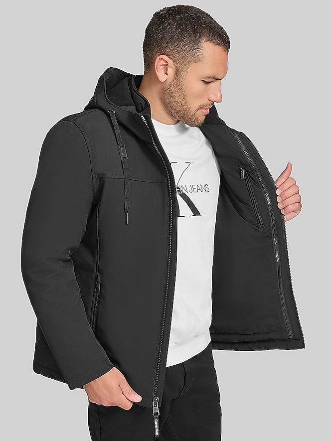 Calvin Klein Classic Fit Soft Shell 3-in-1 Systems Jacket