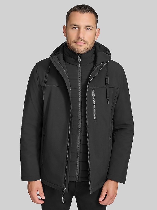 Calvin Klein Classic Fit Soft Shell 3-in-1 Systems Jacket