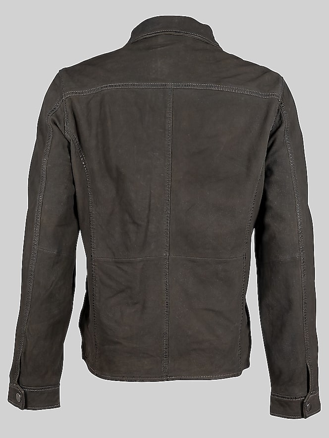 Mauritius Vintage Leather Trucker Jacket