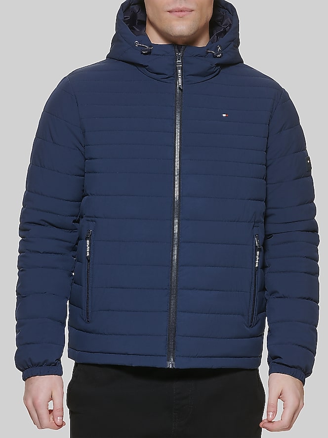 Tommy Hilfiger Stretch Hooded Puffer