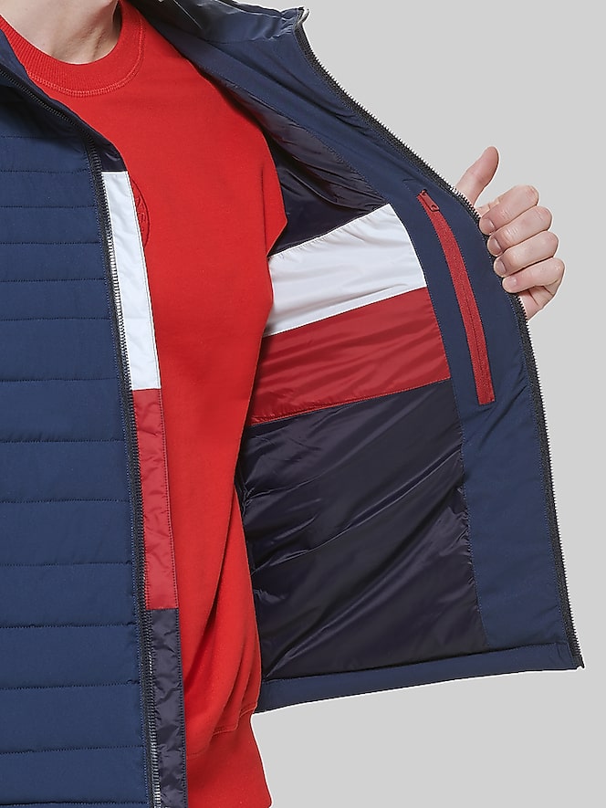 Tommy Hilfiger Stretch Hooded Puffer