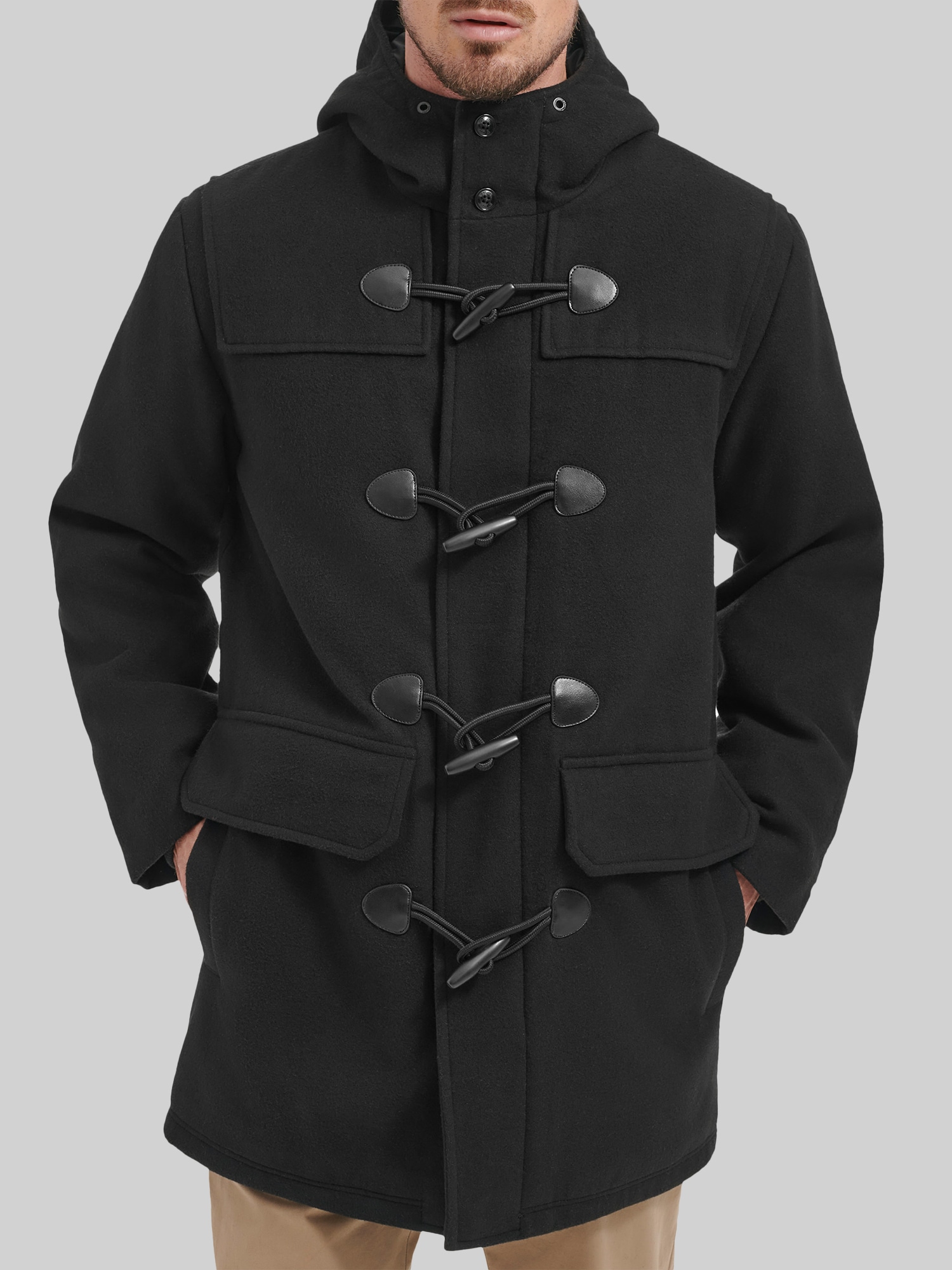 Hooded Duffle Coat