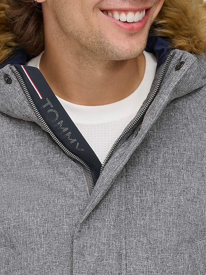 Tommy Hilfiger Parka with Faux Fur Hood